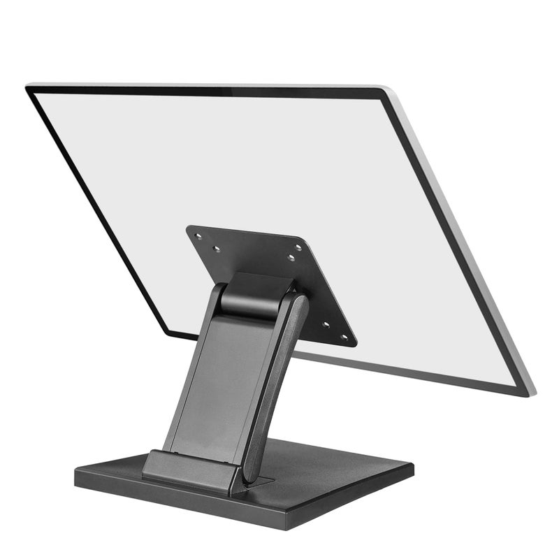 WEARSON Adjustable LCD TV Stand Folding Metal Monitor Desk Stand with VESA Hole 75x75mm&100x100mm (WS-03A2) - Image 1