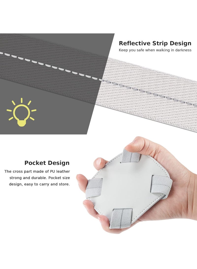 حزام عاكس للأمتعة من بنجي للحقائب، حزام مطاطي للسفر لإضافة حقيبة - Image 3