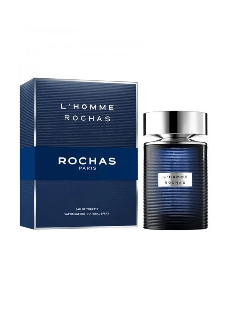 ROCHAS L Homme For Men EDT 100ML - Image 2