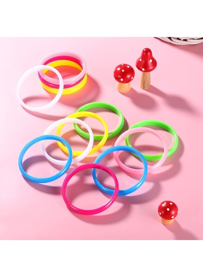 NUOBESTY Plastic Bangle Bracelets Candy Color Bracelet Party Favors Pack for Birthday Party 12pcs (Random Color) - Image 4