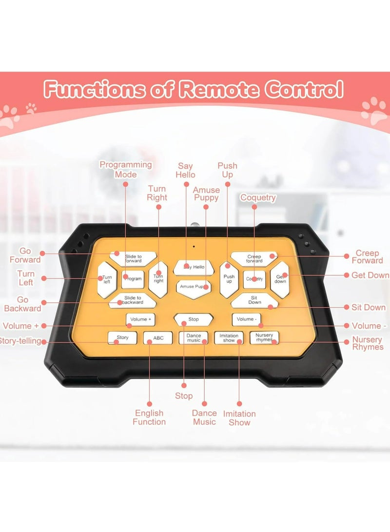 Remote Control Robot Dog Intelligent Robot Toys for Kids Programmable Smart Interactive Puppy Pet Toys with Touch Sensing Function Gift for 4 5 6+ Ages Boys Girls - Image 5