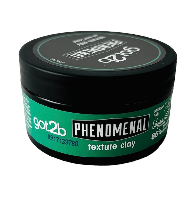 Got2b Phenomenal Texturizing Clay Hair Paste  100 ml Matte Finish Hair Clay - Image 2