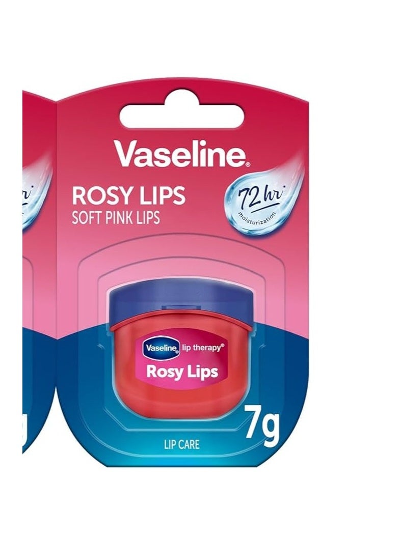 Vaseline Lip Therapy Rosy Lips Pack Of 2 ,7 Grams - Image 2