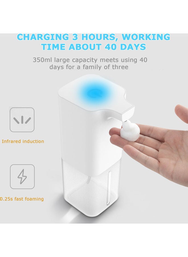 NIBEMINENT Automatic Soap Dispenser NA-H4219 White/Blue - Image 5