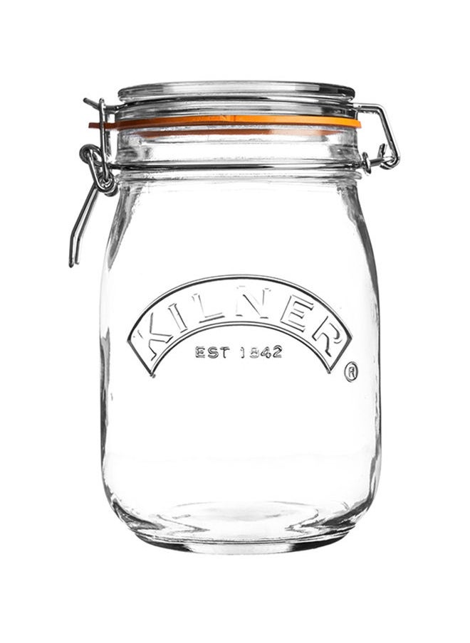 Kilner Clip Top Round Jar 1 Liter  - Image 3