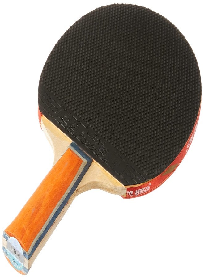 دي إتش أس مضرب تنس الطاولة A1003 DHS مع كرة تنس الطاولة DHS 40 مم نجمة واحدة برتقالية (علبة 90 قطعة) - Image 4
