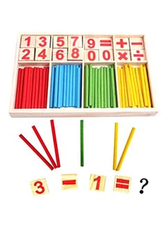 Generic Counting Sticks Education Wooden Toys 23x2.2x15cm  - Image 2