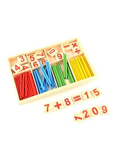 Generic Counting Sticks Education Wooden Toys 23x2.2x15cm  - Image 3