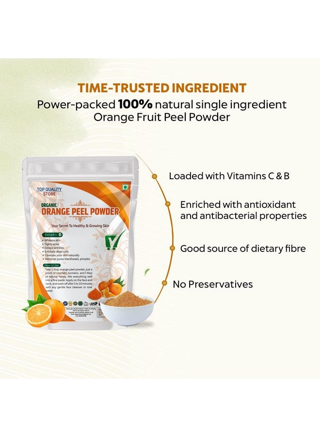 Top Quality Store TQS Organic Orange Peel Powder (Santra Chilka) Powder - Image 3