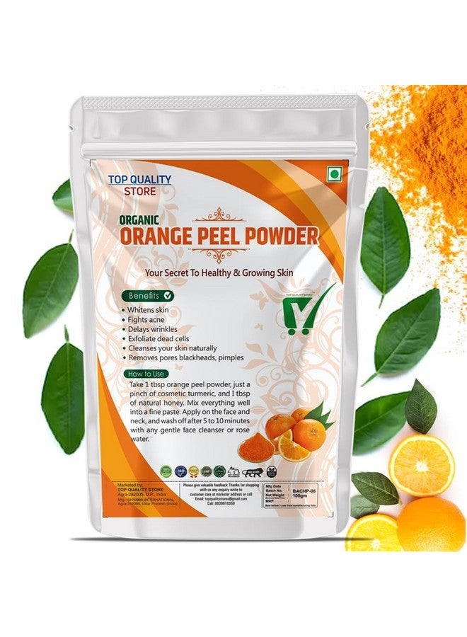 Top Quality Store TQS Organic Orange Peel Powder (Santra Chilka) Powder - Image 1