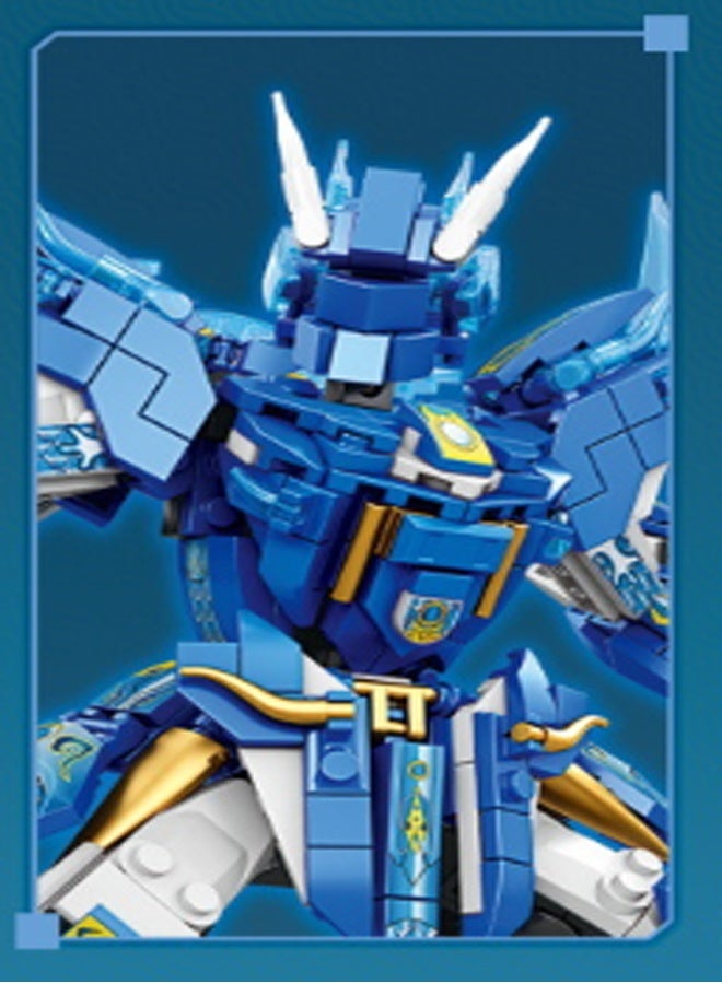 general NeZha 2 Inspired Building Stacking Blocks 1258 Pieces Ao Bing Theme Figures Movie Accurate Design Vibrant Details Durable Construction Suitable for Ages 7 to 14 years old - Image 4