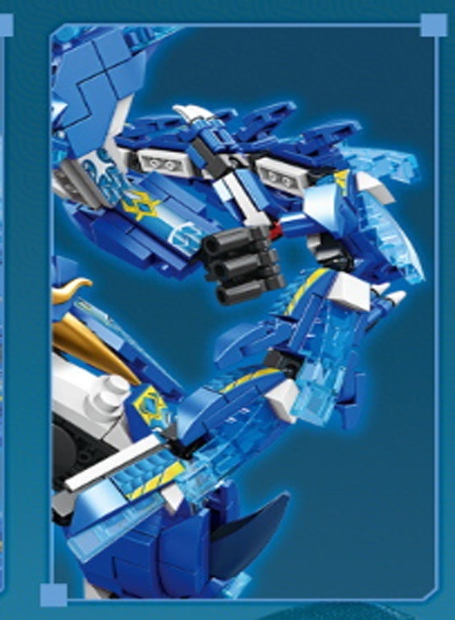 general NeZha 2 Inspired Building Stacking Blocks 1258 Pieces Ao Bing Theme Figures Movie Accurate Design Vibrant Details Durable Construction Suitable for Ages 7 to 14 years old - Image 5