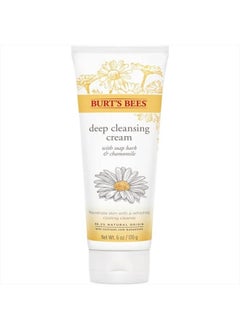 Burt's Bees Soap Bark & Chamomile Deep Cleansing Cream, 6 Oz  - Image 1