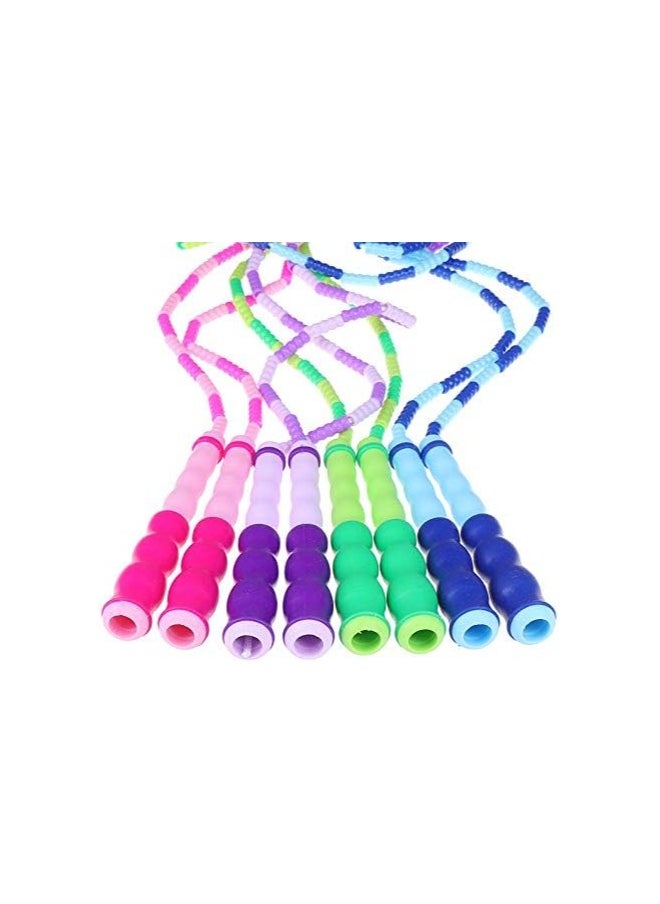 Generic - Skipping Rope Fitness Heavy Jump Rope Sports Exercise Handle PVC Fancy Bamboo Adjustable Speed Gym Adult Student Jump Rope (Color : PP) - Image 1