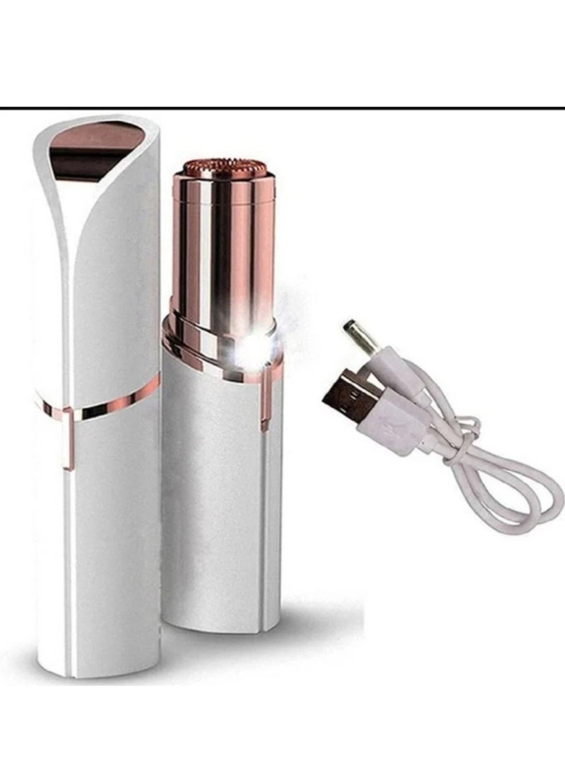 فلوليس مزيل شعر الوجه أبيض/ذهبي - Image 1