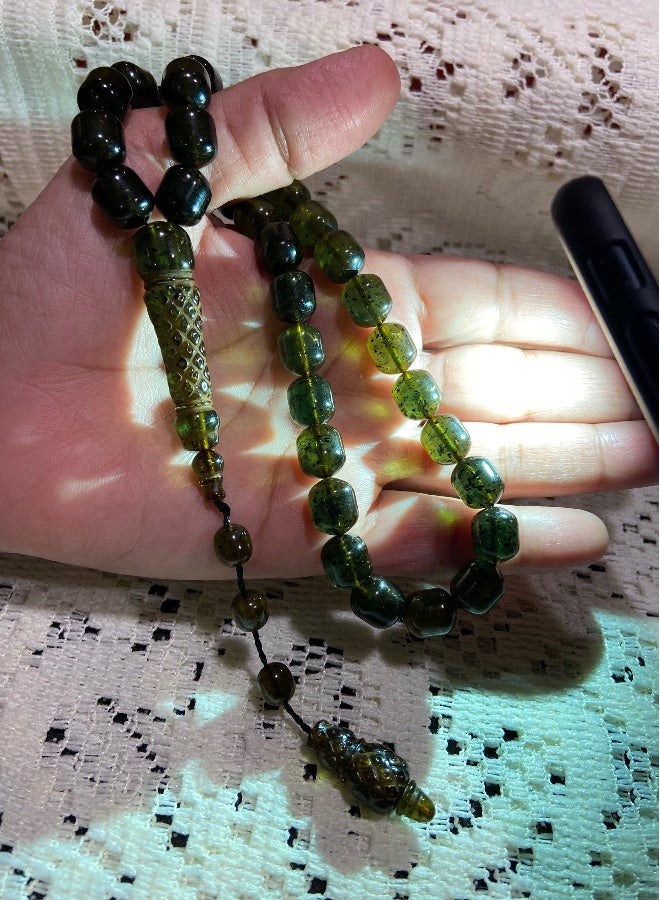 Faturan Prayer Beads For Men 33 Beads Size 10mm x 11.5mm - Image 4