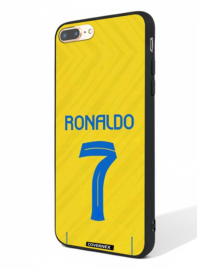 Covernex Apple iPhone 7 Plus Protective Case Cover Printed Featuring Cristiano Ronaldo Jersy Design - Image 1