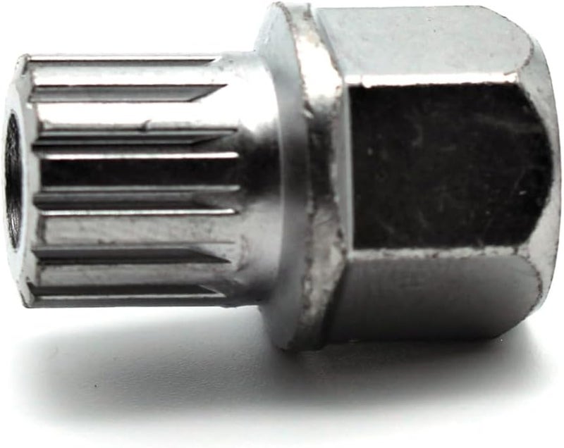 TEMO 59/14Pt Wheel Lock Lugnut Anti-Theft Lug Nut Screw Removal Key Socket S3057 for Vw Audi - Image 2