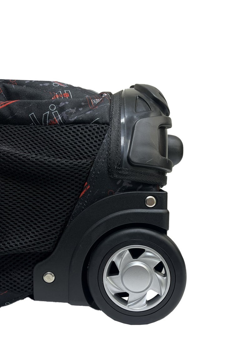 نوزكي حقيبة مدرسية ترولي نوزكي للطلاب - مقاس 16 بوصة - حقيبة متعددة الوظائف بعجلات - مناسبة للأولاد والبنات - Image 5