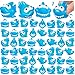 KFPPLXQ 50 Pcs Rubber Sharks for Kids Bulk Squirting Shark Bath Toys Cute Small Squeak Sharks Party Favors Summer Bathtub Toy for Birthday Shower Classroom Pool Party Favors - Image 2