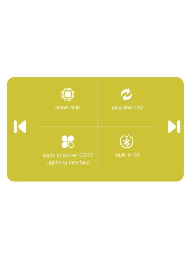 Yesido YAU31 Aux Audio Cable to Audio adapter cable | 10 .5CM 3.5 mm AUX Headphones Adapter - Image 3