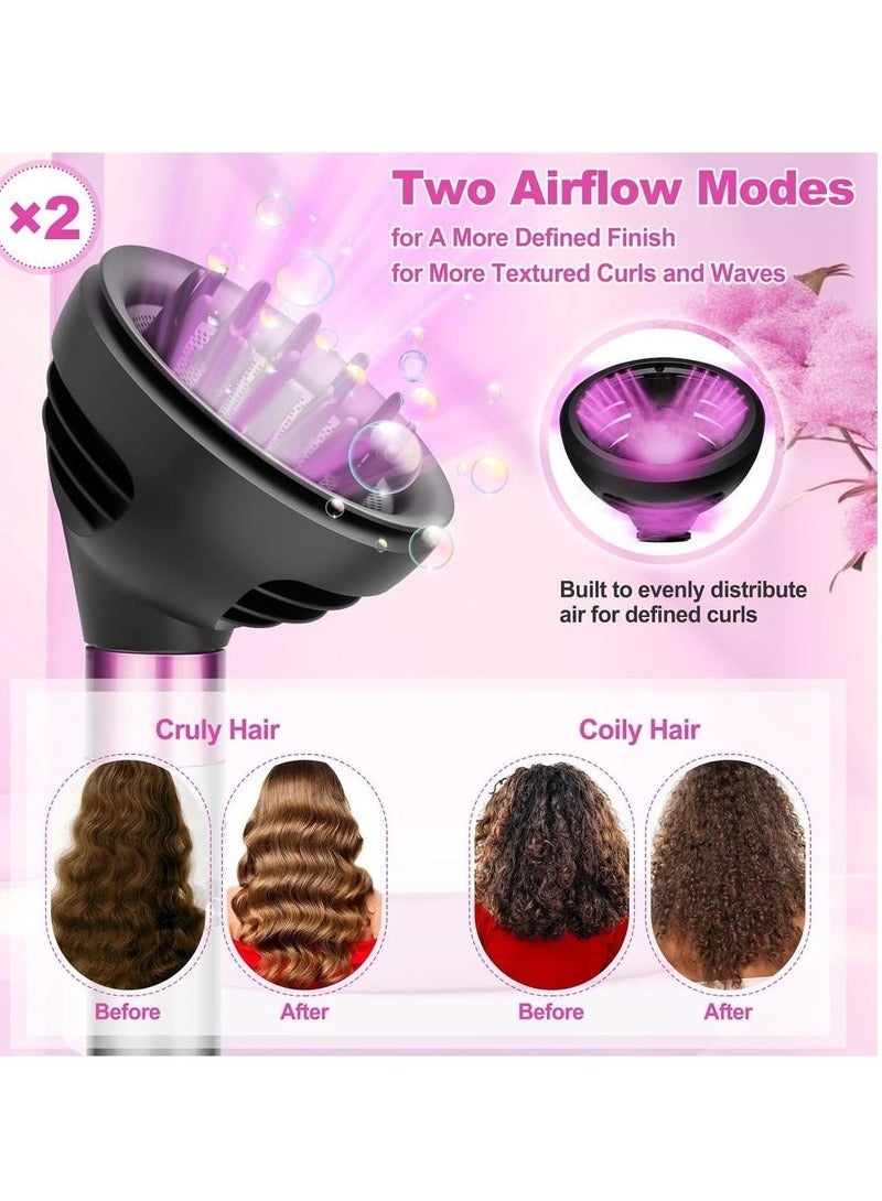 Wave & Curl Diffuser, Two Airflow Modes for Defined Curls & Bouncy Waves, Compatible with HS01/HS05/HS08, Hair Diffuser Attachment to Enhances Texture & Controls Frizz - Image 4