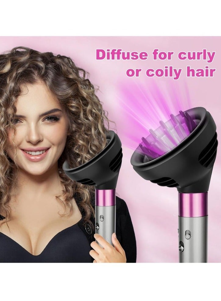 Wave & Curl Diffuser, Two Airflow Modes for Defined Curls & Bouncy Waves, Compatible with HS01/HS05/HS08, Hair Diffuser Attachment to Enhances Texture & Controls Frizz - Image 5