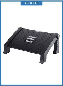 XiuWoo Ergonomic Adjustable Under Desk Footrest with 6 Height Position  - Image 1