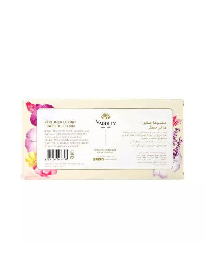 Yardley London 2 English Lavender and 1 Imperial Jasmine Soap Bar- 3X100gms - Image 3