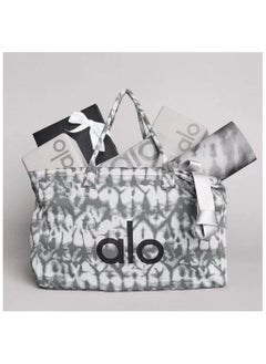 alo yoga bag, sports fitness bag, shoulder bag, hand carry canvas bag, unisex large-capacity shopping eco-friendly bag  - Image 1