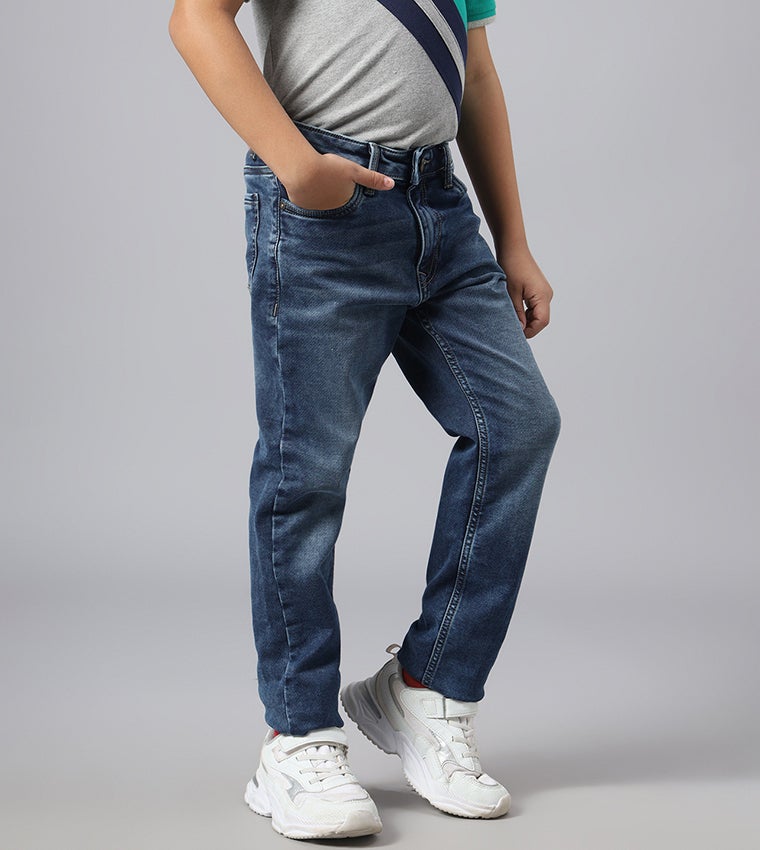 بيفرلي هيلز بولو كلوب جينز بقصة عادية مغسول - Image 3