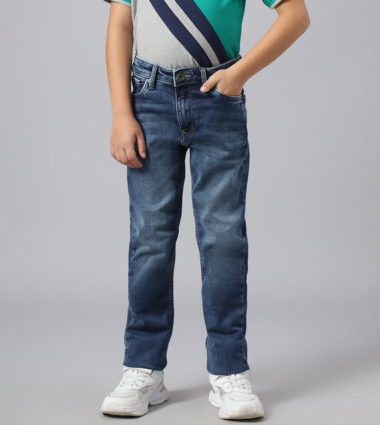 بيفرلي هيلز بولو كلوب جينز بقصة عادية مغسول - Image 1