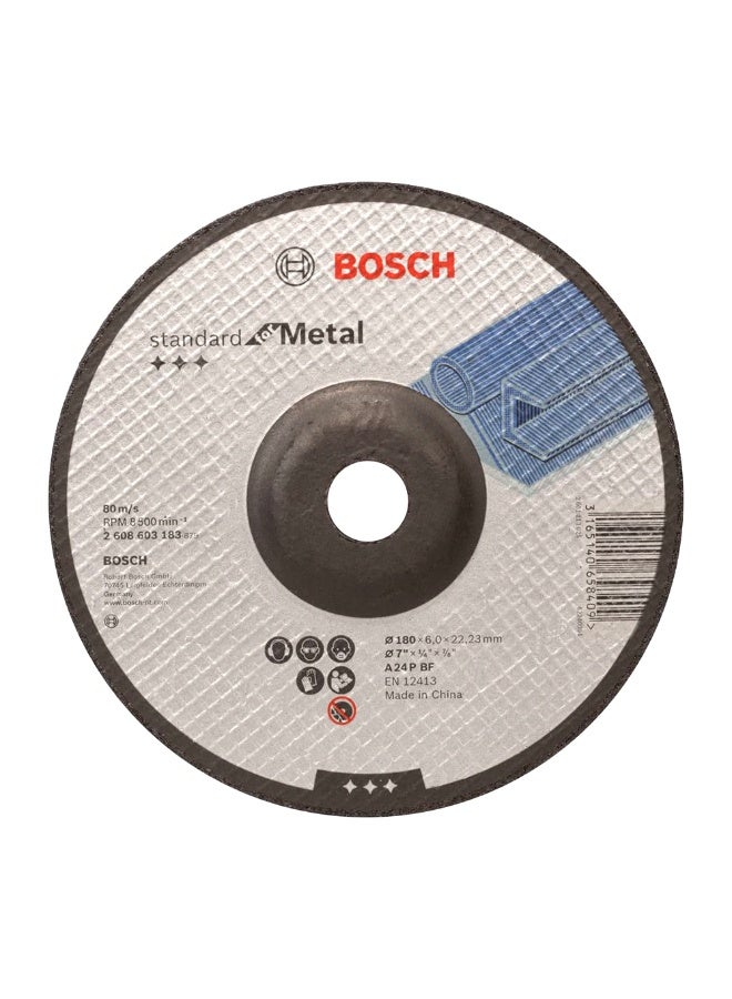 Bosch ( 2608603183 ) 180mm Metal Grinding Disc - Image 1