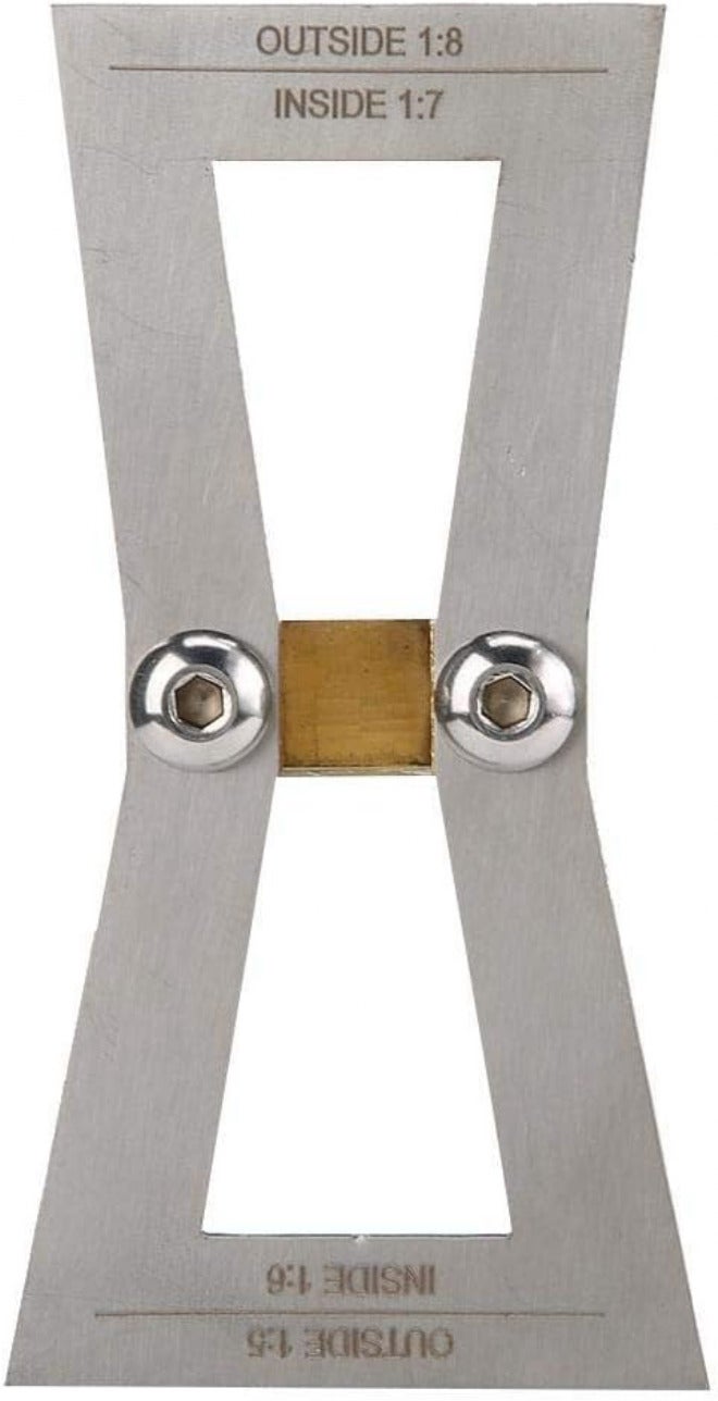 03 أداة تحديد علامات الخيط المتقاطع (Dovetail Marking Jig)، أداة خيط متقاطع (Dovetail Tool)، مسطرة خيط متقاطع (Dovetail Ruler)، أدوات وقوالب سهلة الاستخدام للبناء، أدوات نجارة (Woodworking Jigs)، ملحق للأدوات الكهربائية (Power Tool Accessory Jigs) (بدون مقياس). - Image 2