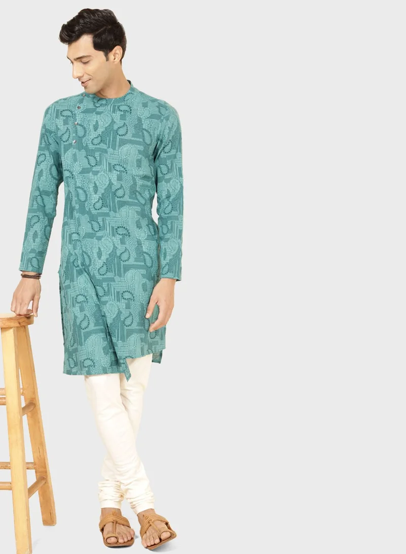 Fabindia Printed Long Kurta