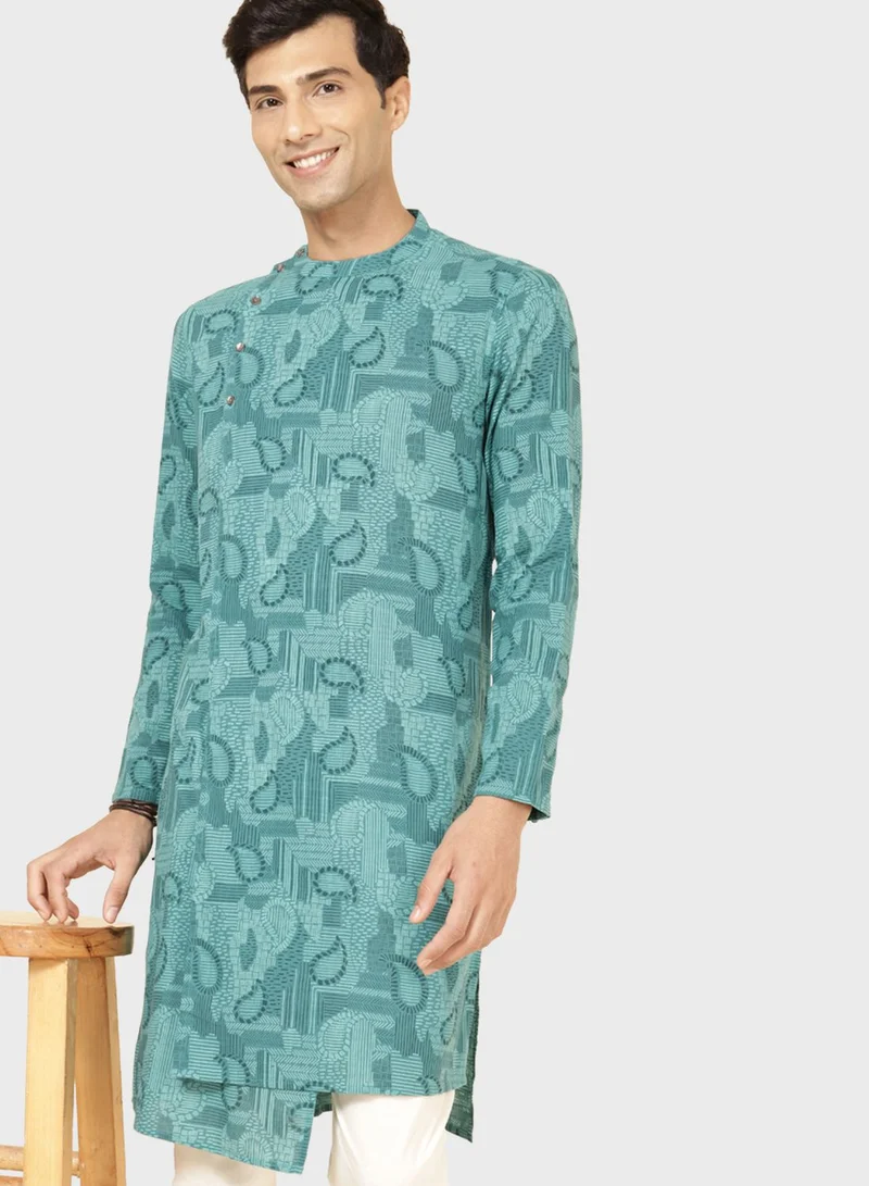 Fabindia Printed Long Kurta