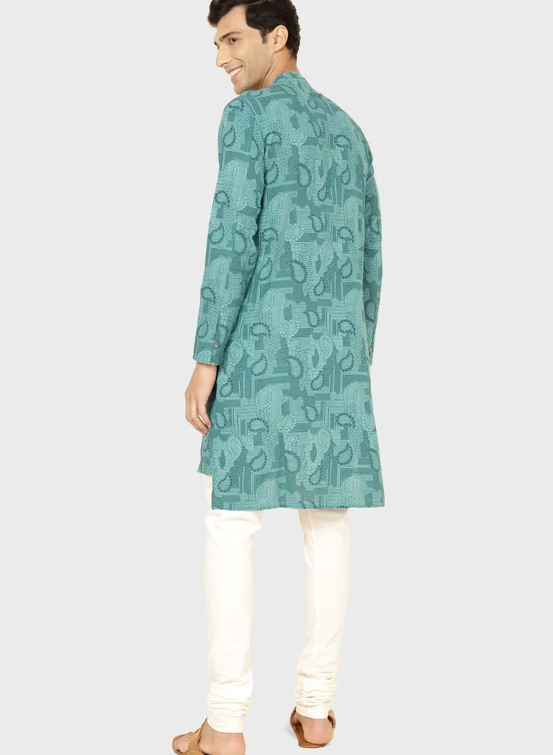 Fabindia Printed Long Kurta
