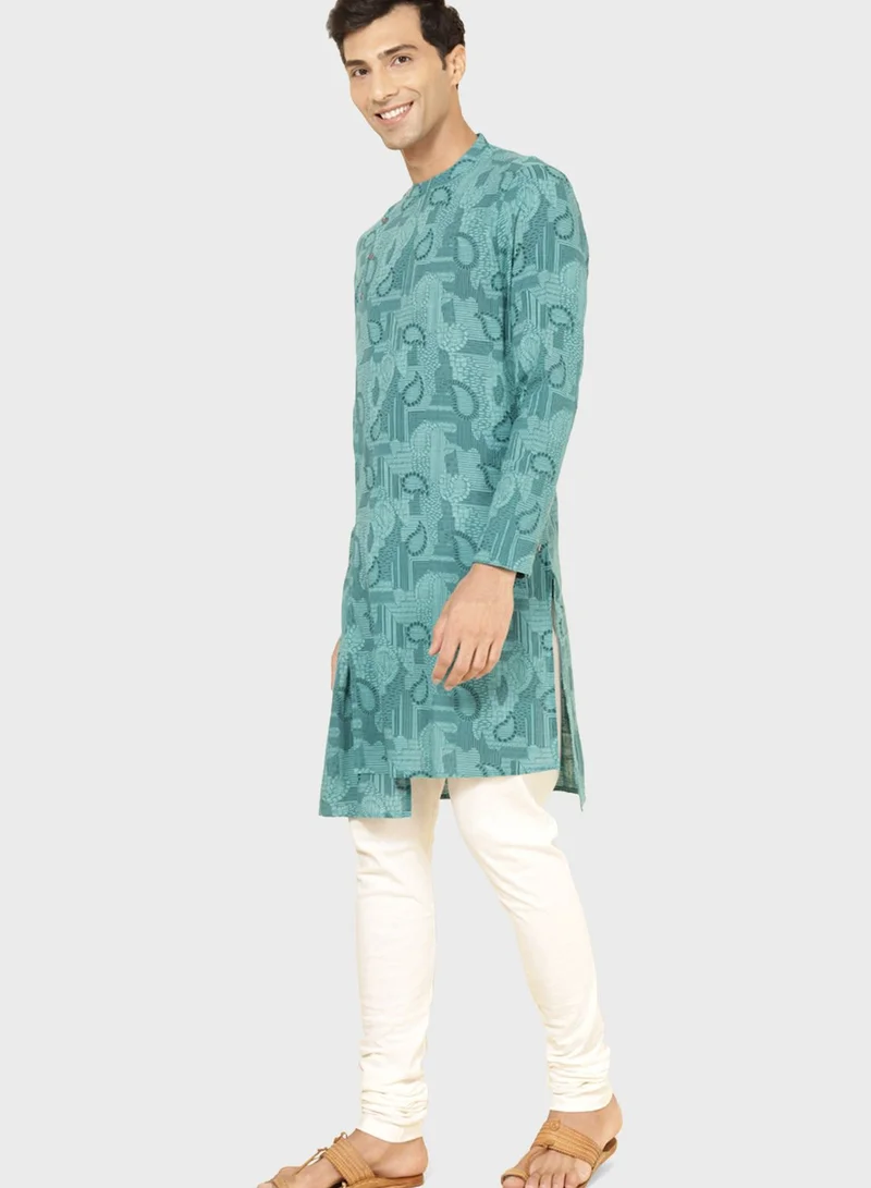 Fabindia Printed Long Kurta