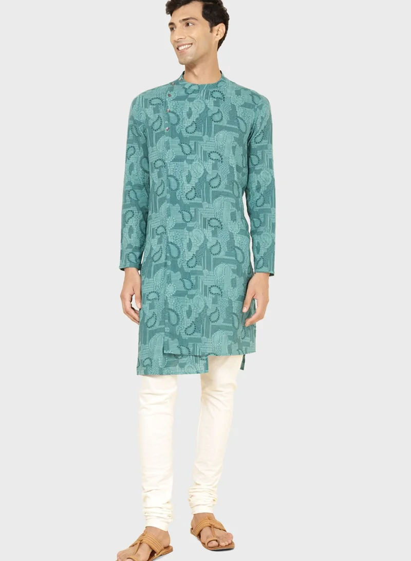 Fabindia Printed Long Kurta