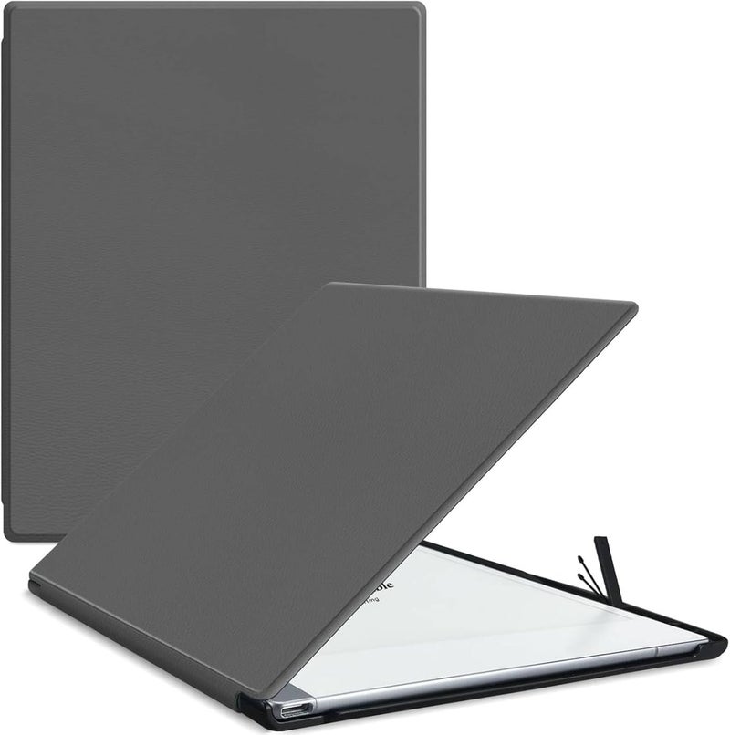 Vurtboly Case Compatible for Remarkable 2 Tablet, Slim Lightweight Stand Hard Back Shell Protective Cover with Pen Holder Compatible with Remarkable 2 Paper Tablet 10.3" 2020 Released (Grey) - Image 1
