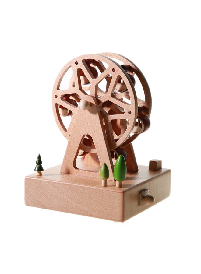 Business Gifts Home Ornaments Wooden Crafts Music Box Music Box Music Box Christmas Gift Small Gifts - Image 5