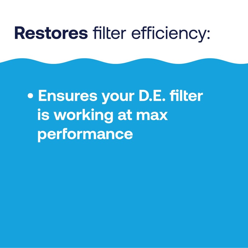 HTH 67121 Swimming Pool Care D.E. Filter Aid, Improve Filtration Efficiency and Water Clarity, 10lb - Image 4