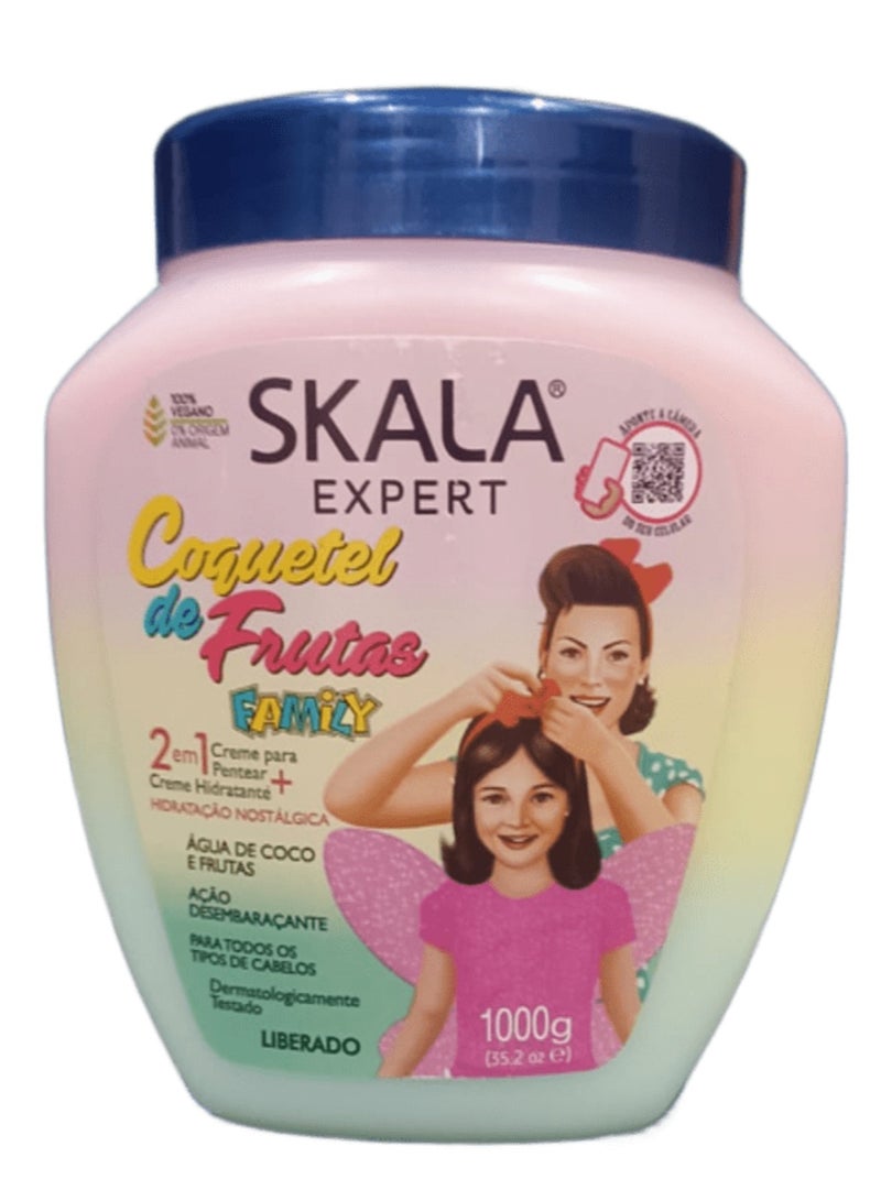 2 in 1 Family Fruit Cocktail Hair Treatment Conditioning Cream 1000g 4.8      4 Ratings