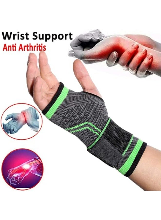 SIBOTE Wrist Sleeve with Adjustable Strap – Wrist Support and Hand Brace for Carpal Tunnel, Arthritis, and Injury Recovery – Ideal for Thai Boxing, Taekwondo, Gym, and Daily Use - Image 4