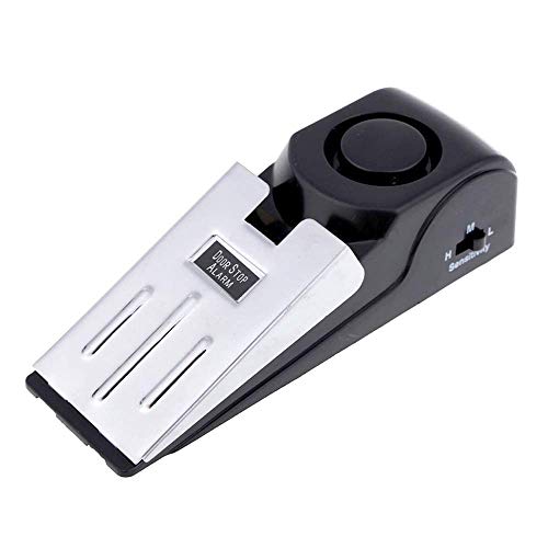 Mengshen 3-Pack Safety Wedge Door Stop Alarm Stopper Blocking Travel Home Security Alert 120db (Pack of 3) MS-M68 - Image 2