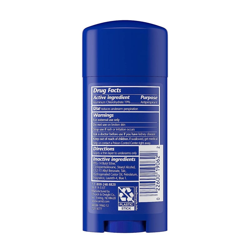 ARRID XX Anti-Perspirant Deodorant Solid Regular 2.6 oz (Pack of 3) - Image 2