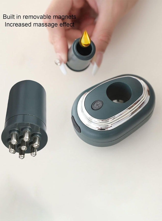 Cordless Head Massager Electric Scalp Applicator Massager 4 Gears Adjustable Vibration USB Rechargeable Hair Oil Comb - Image 5