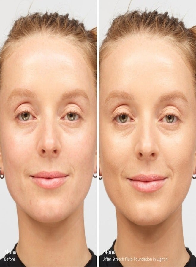 جلوسير كريم أساس سائل لامع - تغطية قابلة للبناء، فاتح 4 - لون أساسي وردي 30 مل - Image 3