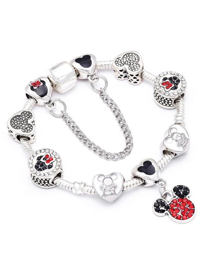 New  Diy Cartoon Mickey Minnie Style Bracelet Women's Best Friend Children's Gift