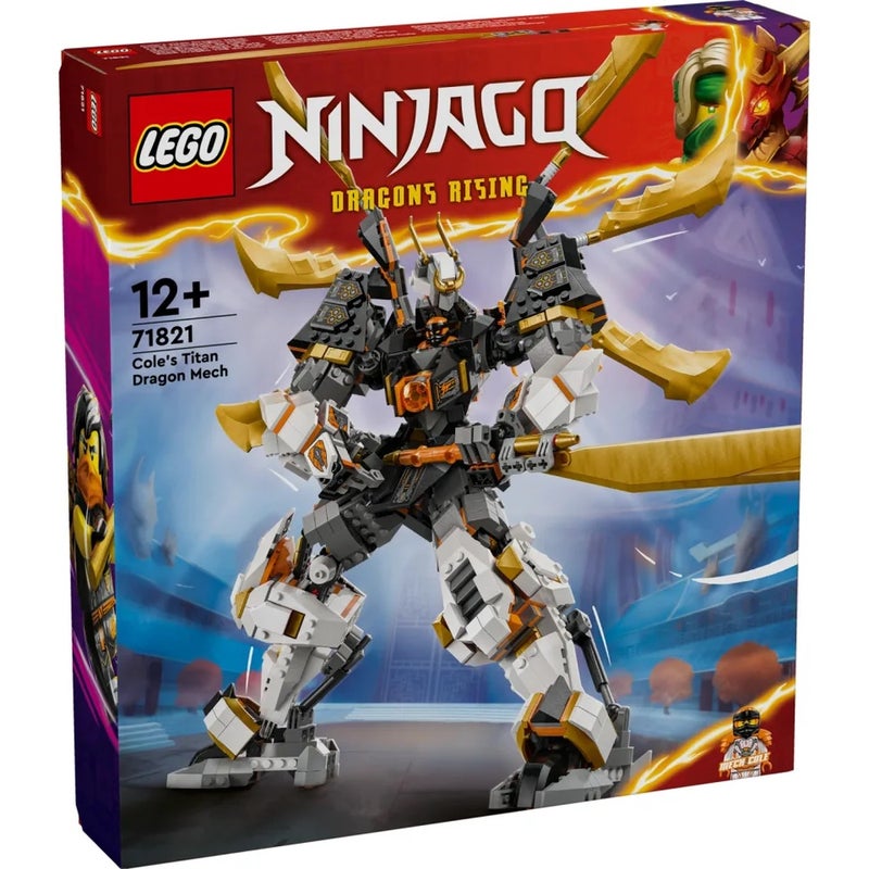 LEGO - Ninjago Cole's Titan Dragon Mech 1055 Pieces - 71821 - Image 1